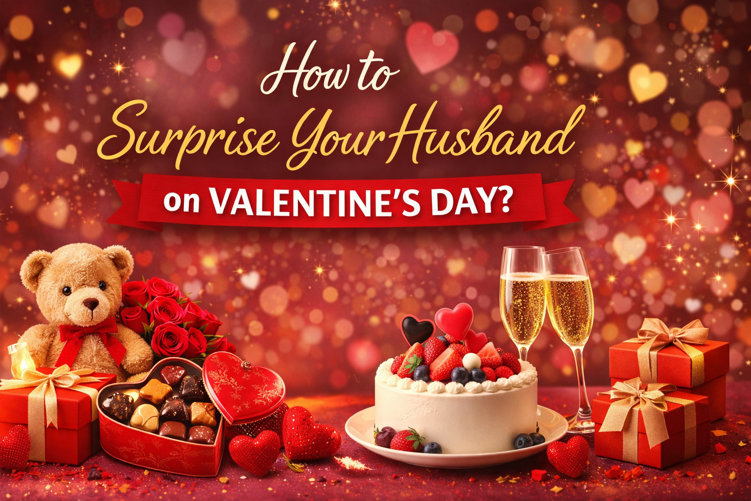 Surprise Valentine Gifts for Husband