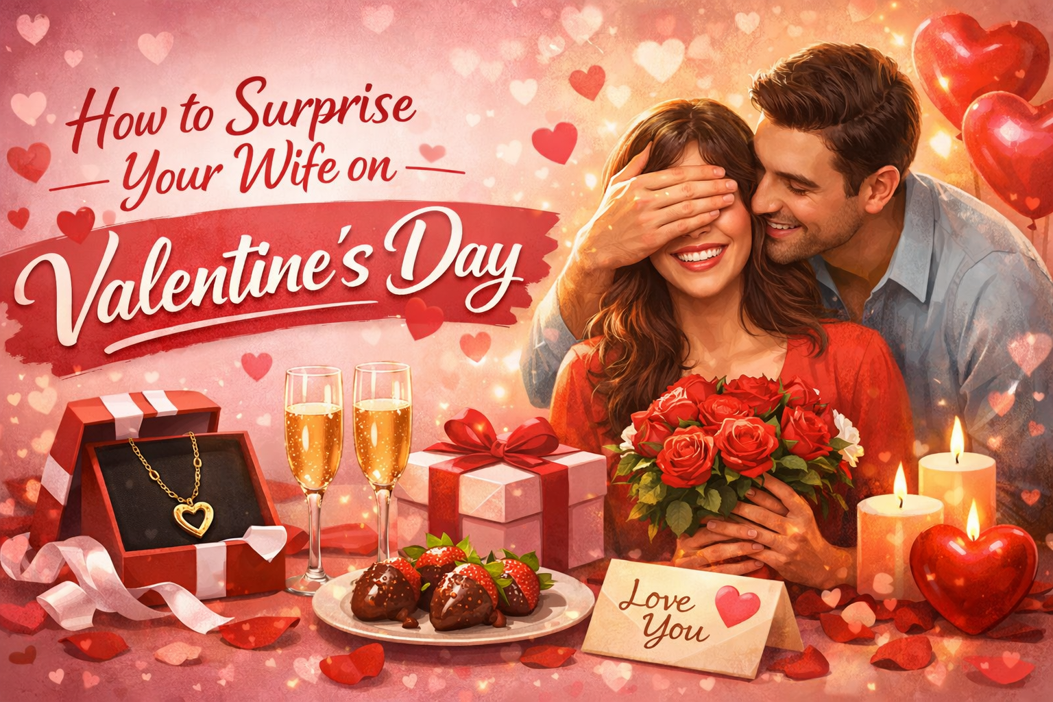 Surprise Valentine’s Day Gifts for Wife