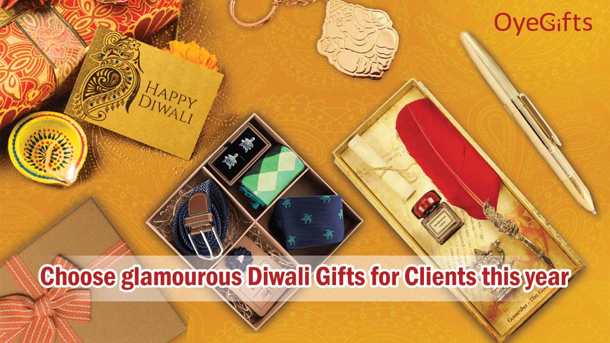 Choose glamourous Diwali Gifts for Clients this year