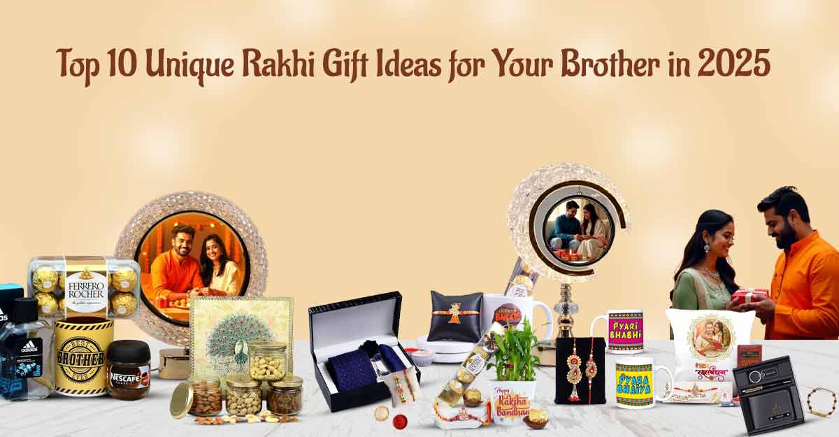 10 Unique Raksha Bandhan Gifts for Brothers in 2025