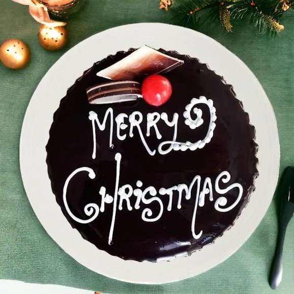 Christmas Chocolate Cake