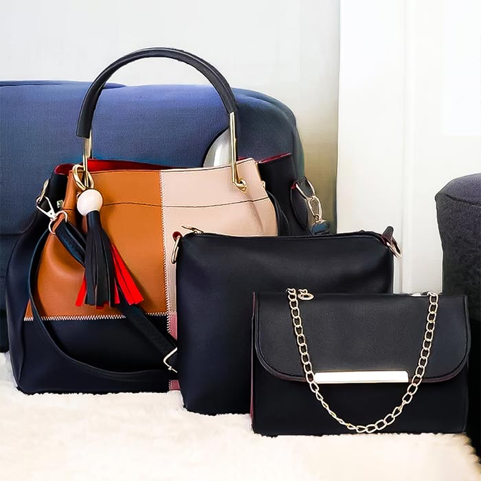 Fargo Handbag For Women And Girls Combo Set Of 3