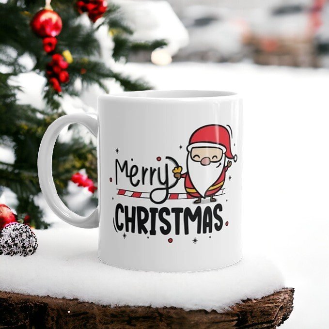 Merry Christmas Santa Mug