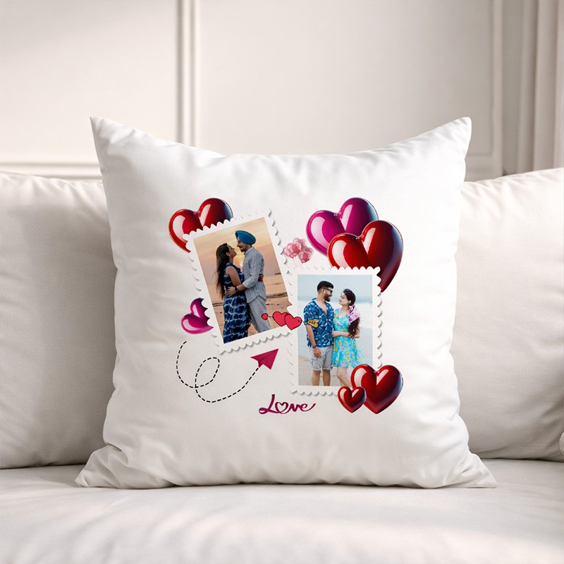 Personalized Love Memories Cushion