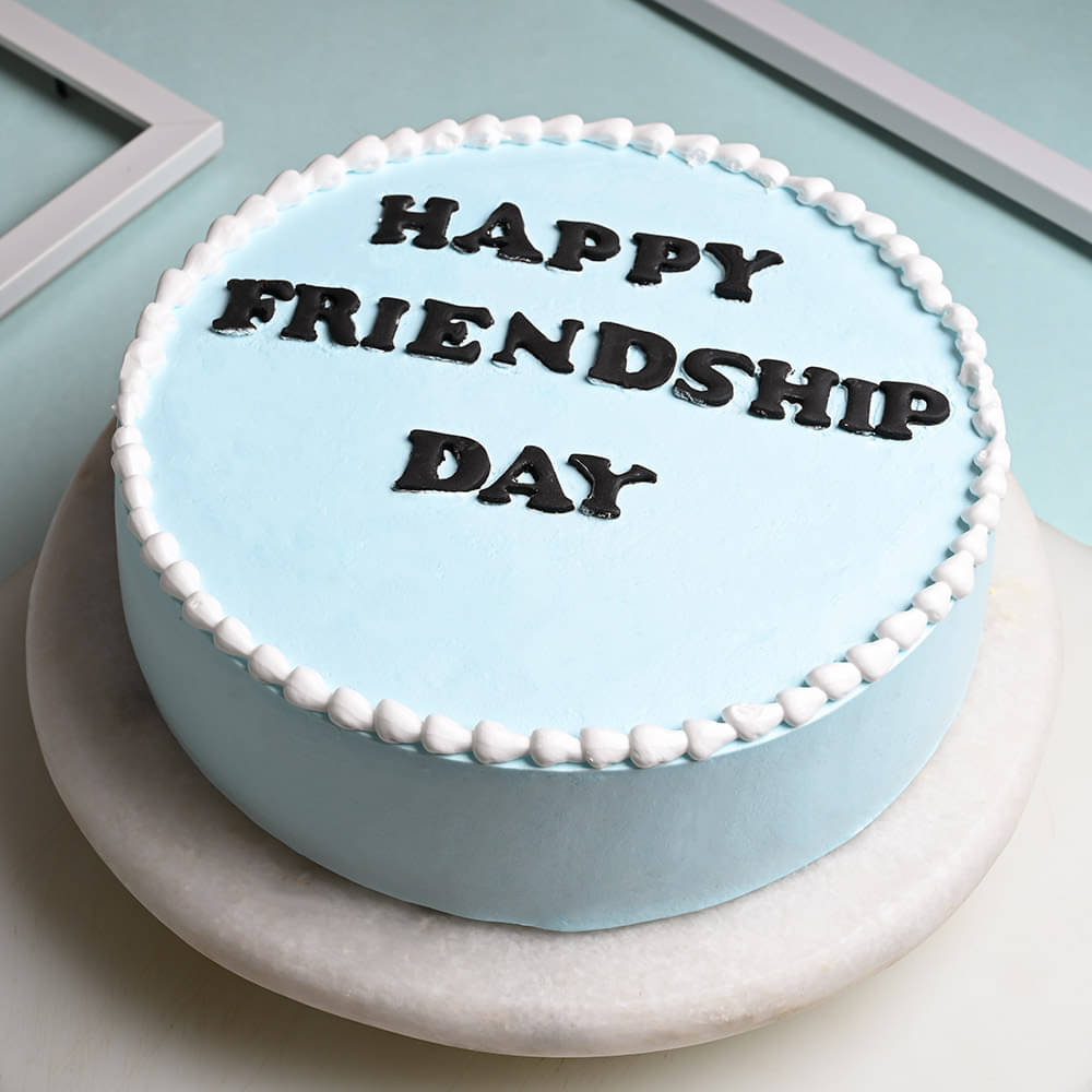 Blue Sky Pineapple Friendship Day Cake