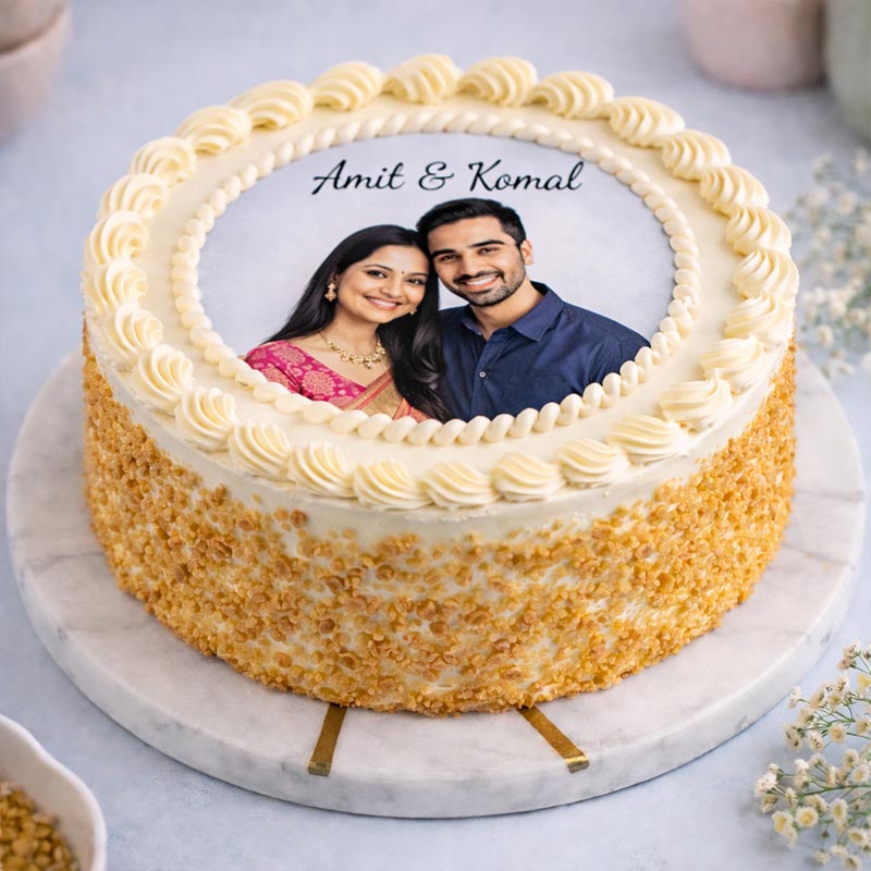 Butterscotch Anniversary Cake