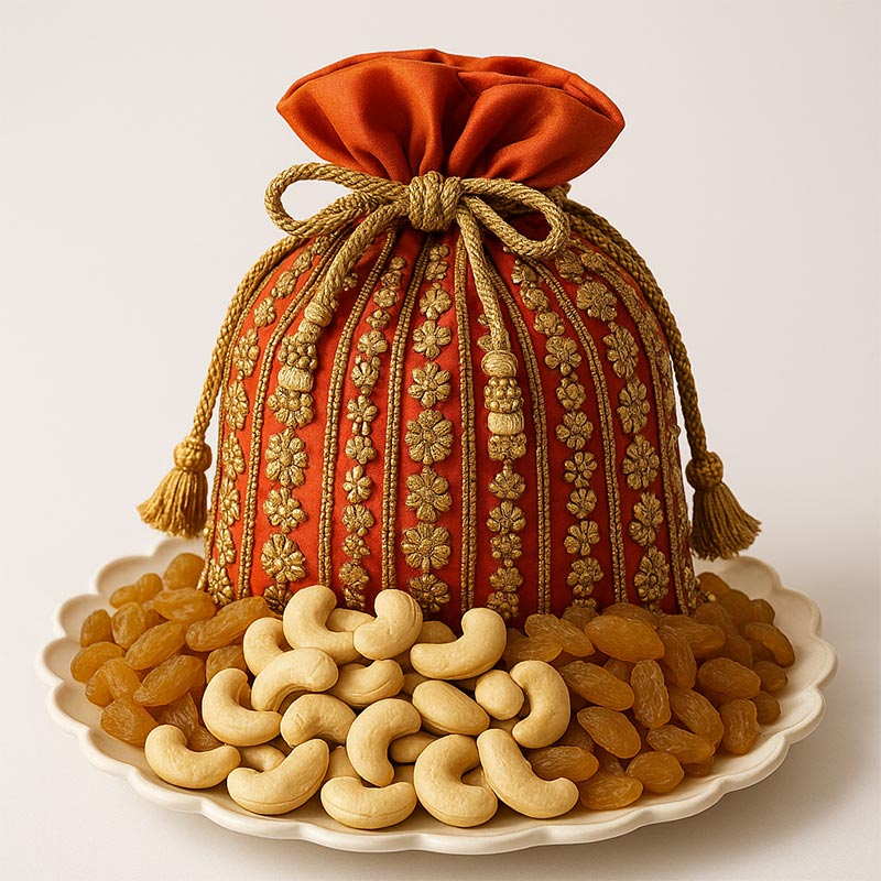 DRYFRUITS N DIWALI CARD HAMPER