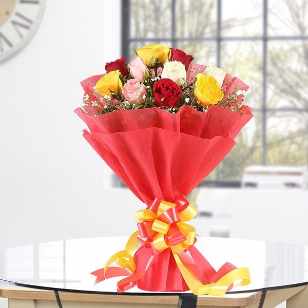 Assorted Roses Bouquet