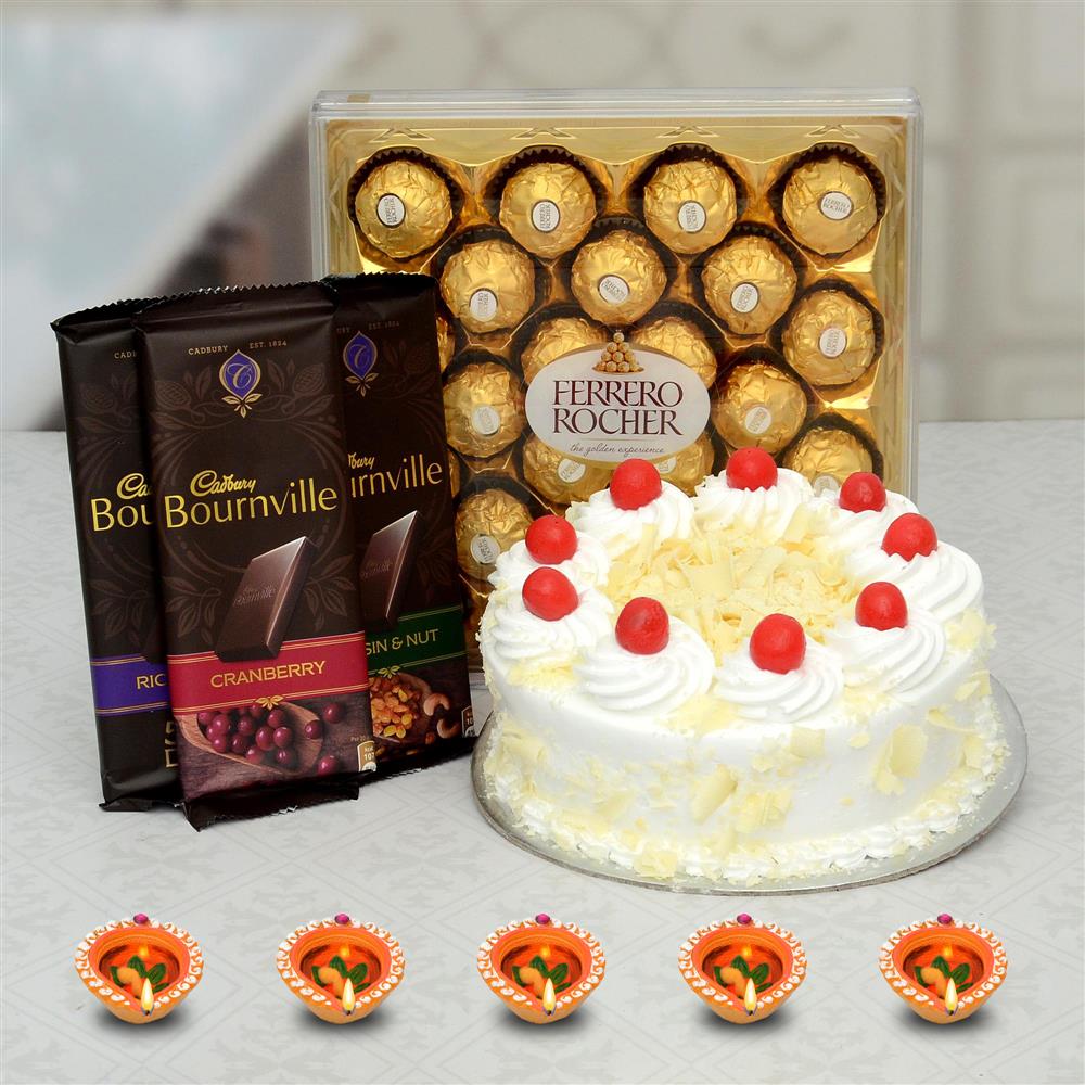 White Choco Diwali Hamper