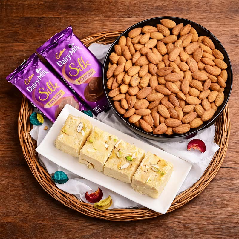 Joy Of Almonds With Chocolates