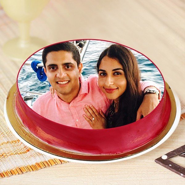 Unconditional Love Photo Cake