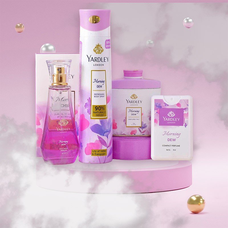 Yardley London Morning Dew Combo Gift Basket