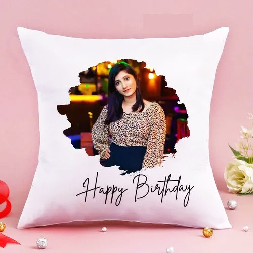 Personalized Happy Birthday Cushion