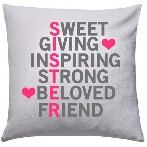 Beloved Sister Cushion