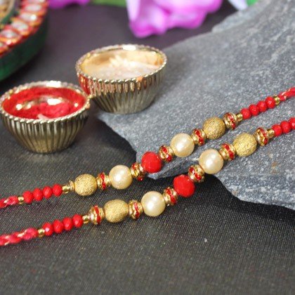 Set of 2 Rakhi Online