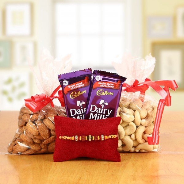 Nutty Chocolate Rakhi Surprise For Brother