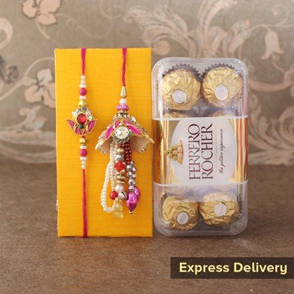 Best Rakhi for Bhaiya Bhabhi