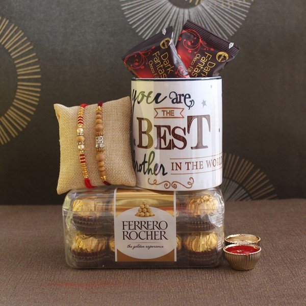Delight Rakhi with Coffee Mug