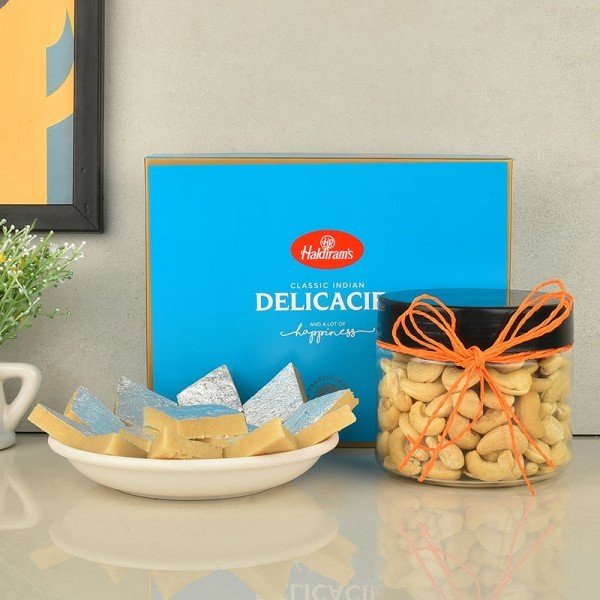 Cashew N Kaaju Katli Delight