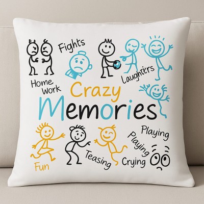 Crazy Memories Cushion