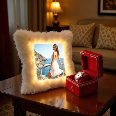 LED Personalized Cushion 