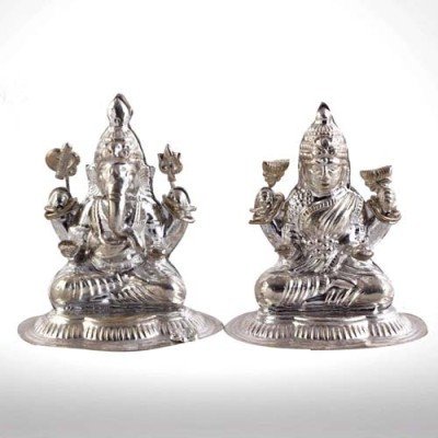 Laxmi Ganesha 25 Gms Silver