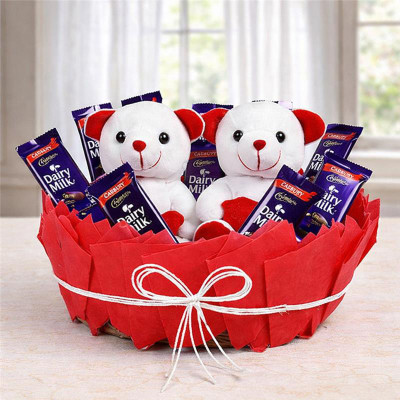 Cute Basket Of Surprise