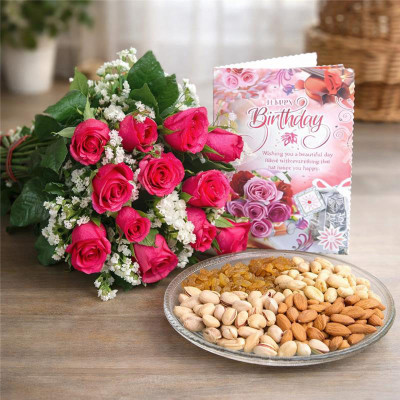 Dryfruit Combo for Healthy Birthday Wishes