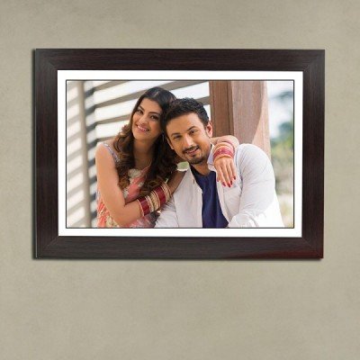Brown Portrait Couple Frame