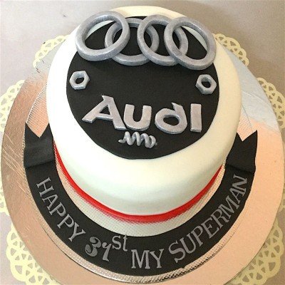 Sports Car Theme Cake