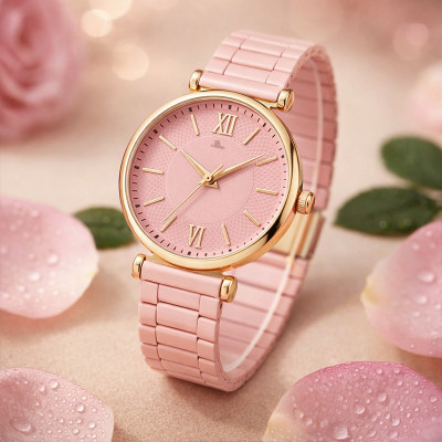 Stylish Analogue Quartz Watch for for Girls and Women