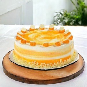 Delicious Designer Mango Cake