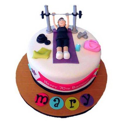 Gym Cake 2kg Vanilla